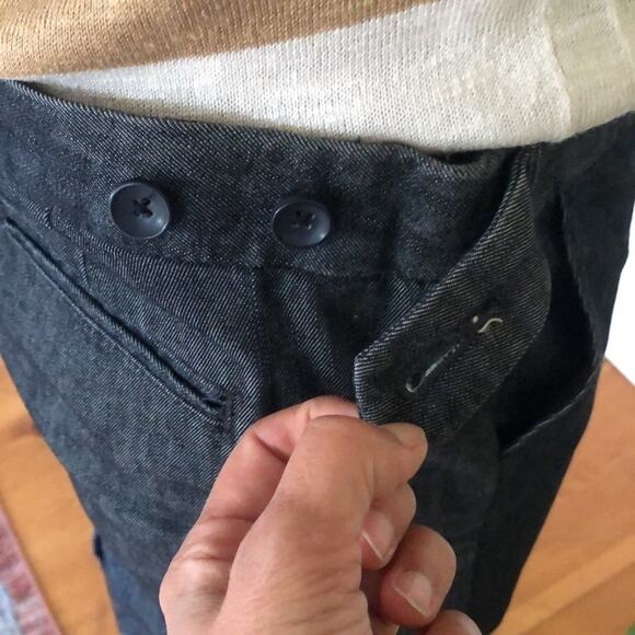 Gap Dark Jean Pencil Skirt Size 2 Dark Wash Denim Career Casual - Picture 9 of 9